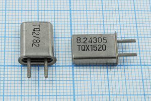 Кварцевый резонатор 8,24305 МГц - 8243,05 HC42U 32 1Г