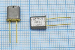 Кварцевый резонатор 82,25 МГц - 82250 UM1 5Г Кварцевый резонатор 82,25 МГц - 82250 UM1 5Г