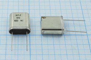 Кварцевый резонатор 0,3072 МГц - 307,2 HC33U 30 20 1Г (IQD)
