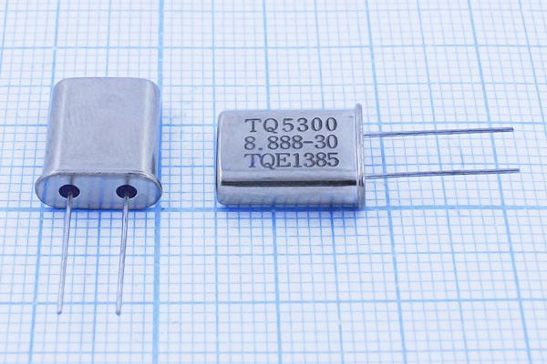 Кварцевый резонатор 8,888 МГц - 8888 HC49U 30 20 TQ5330 1Г (TQE)