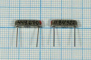 Кварцевый резонатор 0,44967 МГц - 449,67 ЧВ РК230ЧВ 1Г
