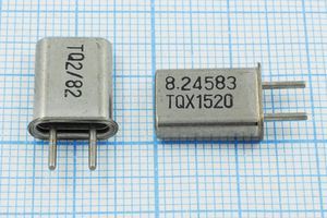 Кварцевый резонатор 8,24583 МГц - 8245,83 HC42U 32 1Г (8.24583 TQX1520 TQ2/82) Кварцевый резонатор 8,24583 МГц - 8245,83 HC42U 32 1Г (8.24583 TQX1520 TQ2/82)