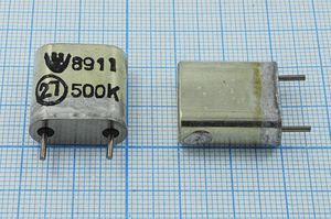 Кварцевый резонатор 0,5 МГц - 500 HC6U БА 1Г