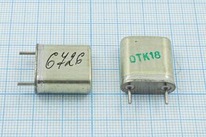 Кварцевый резонатор 6,726 МГц - 6726 HC6U БА 1Г Кварцевый резонатор 6,726 МГц - 6726 HC6U БА 1Г