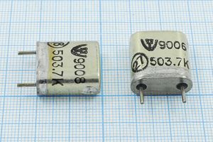 Кварцевый резонатор 0,5037 МГц - 503,7 HC6U БА 1Г