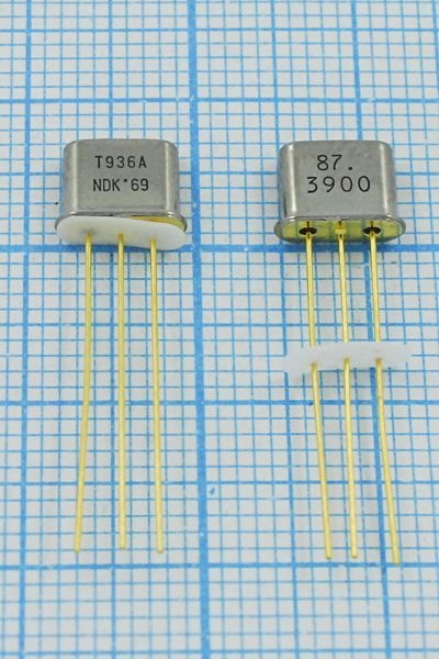 Кварцевый резонатор 87,39 МГц - 87390 UM5 8 30 /-40~70C NR-2C 3Г +IS (NDK)