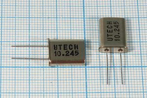 Кварцевый резонатор 10,245 МГц - 10245 HC49U 30 30 HC-49U[UTECH] 1Г (UTECH)