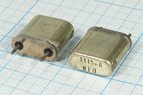 Кварцевый резонатор 1,1158 МГц - 1115,8 HC6U БА 1Г