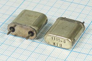 Кварцевый резонатор 1,1158 МГц - 1115,8 HC6U БА 1Г Кварцевый резонатор 1,1158 МГц - 1115,8 HC6U БА 1Г
