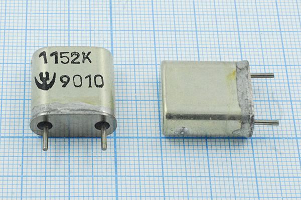 Кварцевый резонатор 1,152 МГц - 1152 HC6U БА 1Г