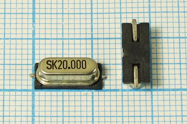 Кварцевый резонатор 25 МГц - 25000 SMD49S4 20 1Г (SK20.000)