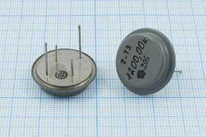 Кварцевый резонатор 1,2 МГц - 1200 ТБ 35/-50~85C ТБ 1Г