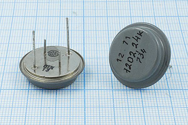 Кварцевый резонатор 1,20224 МГц - 1202,24 ТБ 35/-50~85C ТБ 1Г
