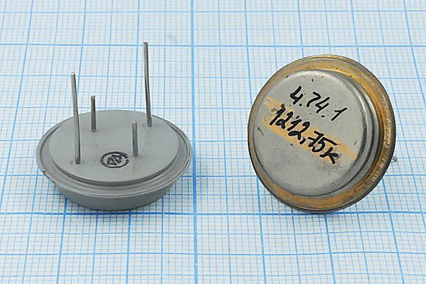 Кварцевый резонатор 1,21275 МГц - 1212,75 ТБ 35/-50~85C ТБ 1Г