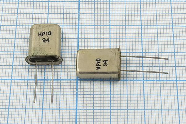 Кварцевый резонатор 26,945 МГц - 26945 HC43U 30 КР-10МД ХСР 3Г (КР-10)
