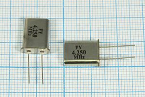 Кварцевый резонатор 4,25 МГц - 4250 HC49U 16 15 1Г (FY) Кварцевый резонатор 4,25 МГц - 4250 HC49U 16 15 1Г (FY)