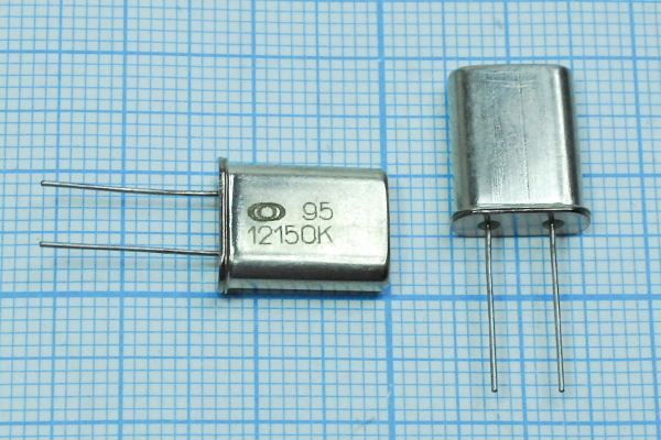 Кварцевый резонатор 12,15 МГц - 12150 HC49U 30 30/-10~60C РК367-01МД-8АС 1Г