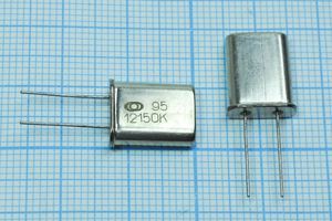 Кварцевый резонатор 12,15 МГц - 12150 HC49U 30 30/-10~60C РК367-01МД-8АС 1Г