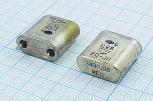 Кварцевый резонатор 1,49898 МГц - 1498,98 БВ РГ04 1Г Кварцевый резонатор 1,49898 МГц - 1498,98 БВ РГ04 1Г