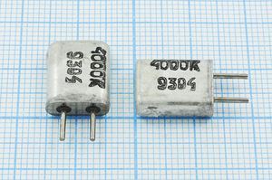 Кварцевый резонатор 4 МГц - 4000 HC25U S 50 50/-10~60C РК379МА-9АУ 1Г