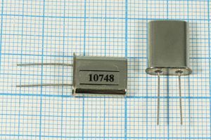 Кварцевый резонатор 10,748 МГц - 10748 HC49U S 30 40/-40~70C РП97МД-8ВТ 1Г Кварцевый резонатор 10,748 МГц - 10748 HC49U S 30 40/-40~70C РП97МД-8ВТ 1Г