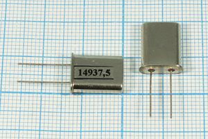 Кварцевый резонатор 14,9375 МГц - 14937,5 HC49U S 30 40/-40~70C РП97МД-8ВТ 1Г Кварцевый резонатор 14,9375 МГц - 14937,5 HC49U S 30 40/-40~70C РП97МД-8ВТ 1Г