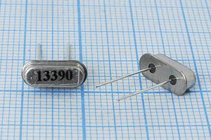 Кварцевый резонатор 13,39 МГц - 13390 HC49S3 S 30 40/-40~70C РП99-8ВТ 1Г Кварцевый резонатор 13,39 МГц - 13390 HC49S3 S 30 40/-40~70C РП99-8ВТ 1Г
