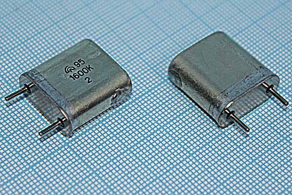 Кварцевый резонатор 1,6 МГц - 1600 HC6U РК170БА 1Г