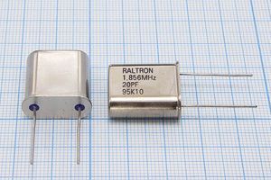 Кварцевый резонатор 1,856 МГц - 1856 HC33U 20 1Г (RALTRON 1.856MHz 20pF)