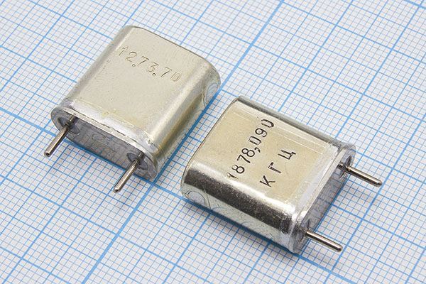 Кварцевый резонатор 1,87809 МГц - 1878,09 HC6U БА 1Г