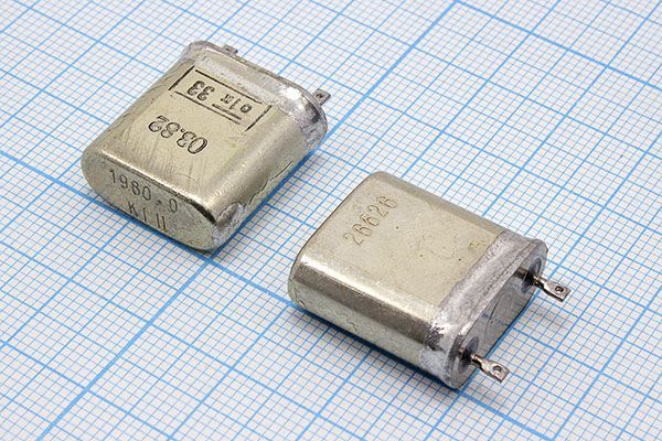 Кварцевый резонатор 1,98 МГц - 1980 БВ 1Г