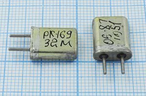 Кварцевый резонатор 32 МГц - 32000 HC25U РК169МА 3Г (РК169 32М)
