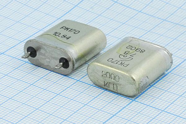 Кварцевый резонатор 2 МГц - 2000 БВ S РК170БВ 1Г