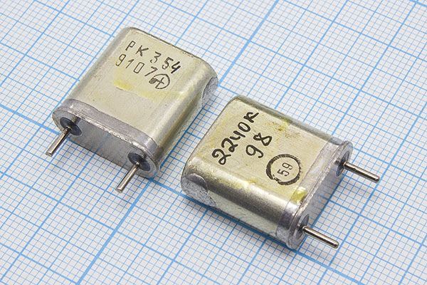 Кварцевый резонатор 2,24 МГц - 2240 HC6U РК354БА 1Г