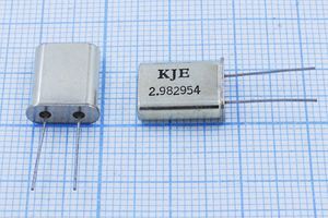 Кварцевый резонатор 2,982954 МГц - 2982,954 HC49U 16 1Г Кварцевый резонатор 2,982954 МГц - 2982,954 HC49U 16 1Г