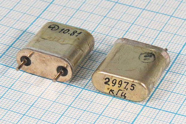 Кварцевый резонатор 2,9975 МГц - 2997,5 HC6U БА 1Г