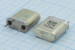 Кварцевый резонатор 3,072 МГц - 3072 HC6U РК170БА 1Г Кварцевый резонатор 3,072 МГц - 3072 HC6U РК170БА 1Г