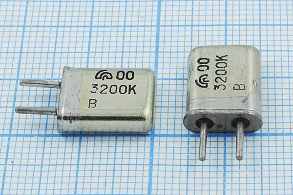 Кварцевый резонатор 3,2 МГц - 3200 HC25U МА 1Г (3200К)
