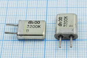 Кварцевый резонатор 3,2 МГц - 3200 HC25U МА 1Г (3200К)