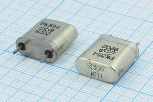Кварцевый резонатор 3,3 МГц - 3300 HC6U РК354БА-11АЧ 1Г Кварцевый резонатор 3,3 МГц - 3300 HC6U РК354БА-11АЧ 1Г