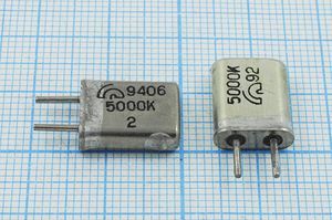 Кварцевый резонатор 5 МГц - 5000 HC25U МА 1Г
