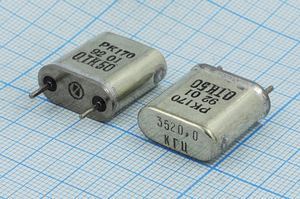 Кварцевый резонатор 3,52 МГц - 3520 HC6U /-10~60C РК170БА-8АП 1Г Кварцевый резонатор 3,52 МГц - 3520 HC6U /-10~60C РК170БА-8АП 1Г