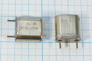 Кварцевый резонатор 3,579454 МГц - 3579,454 HC6U РК170БА 1Г Кварцевый резонатор 3,579454 МГц - 3579,454 HC6U РК170БА 1Г