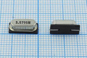 Кварцевый резонатор 3,579545 МГц - 3579,545 SMD49S4 24 1Г (3.5795М) Кварцевый резонатор 3,579545 МГц - 3579,545 SMD49S4 24 1Г (3.5795М)