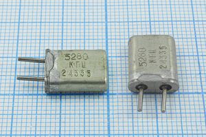 Кварцевый резонатор 5,28 МГц - 5280 HC25U МА 1Г