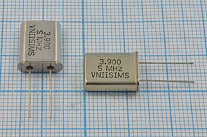 Кварцевый резонатор 3,9 МГц - 3900 HC49U S 15 30/-40~70C РПК01МД-6ВС 1Г Кварцевый резонатор 3,9 МГц - 3900 HC49U S 15 30/-40~70C РПК01МД-6ВС 1Г