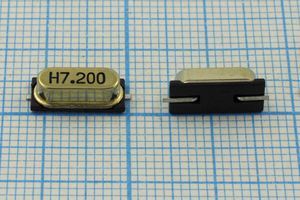 Кварцевый резонатор 7,2 МГц - 7200 SMD49S4 20 1Г (H7.200)
