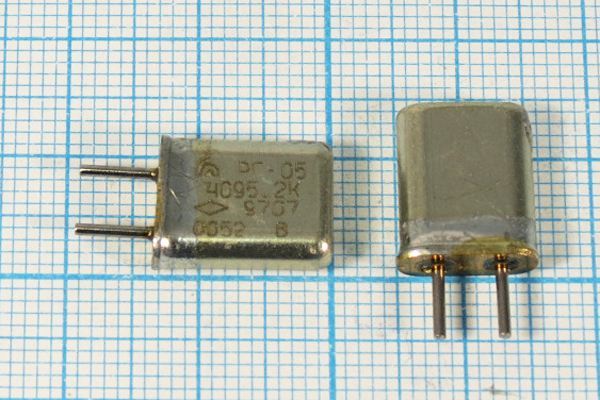 Кварцевый резонатор 4,0952 МГц - 4095,2 HC25U S РГ05МА 1Г