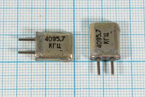 Кварцевый резонатор 4,0957 МГц - 4095,7 HC25U МА 1Г (4095.7 КГЦ)