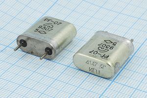 Кварцевый резонатор 4,1472 МГц - 4147,2 HC6U 15 20/-10~60C РГ07БА-6АП 1Г Кварцевый резонатор 4,1472 МГц - 4147,2 HC6U 15 20/-10~60C РГ07БА-6АП 1Г